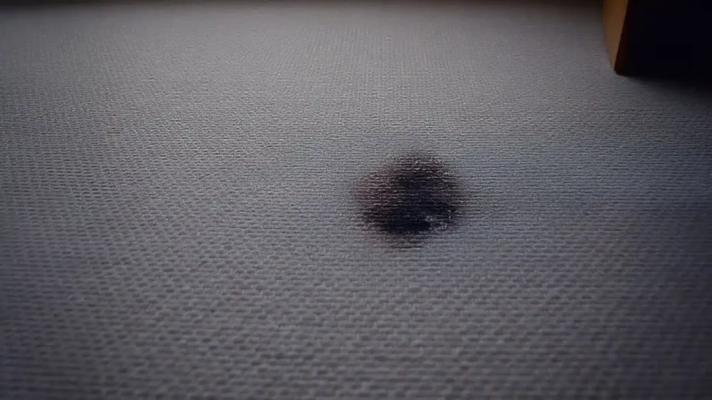 How to repair burnt carpet