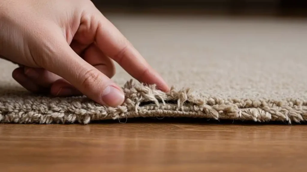 How to fix a ripped carpet