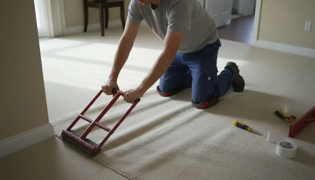 6. What Is Carpet Stretching How to Fix Ripples, Wrinkles & Wavy Carpets to Restore Your Floor’s Appearance