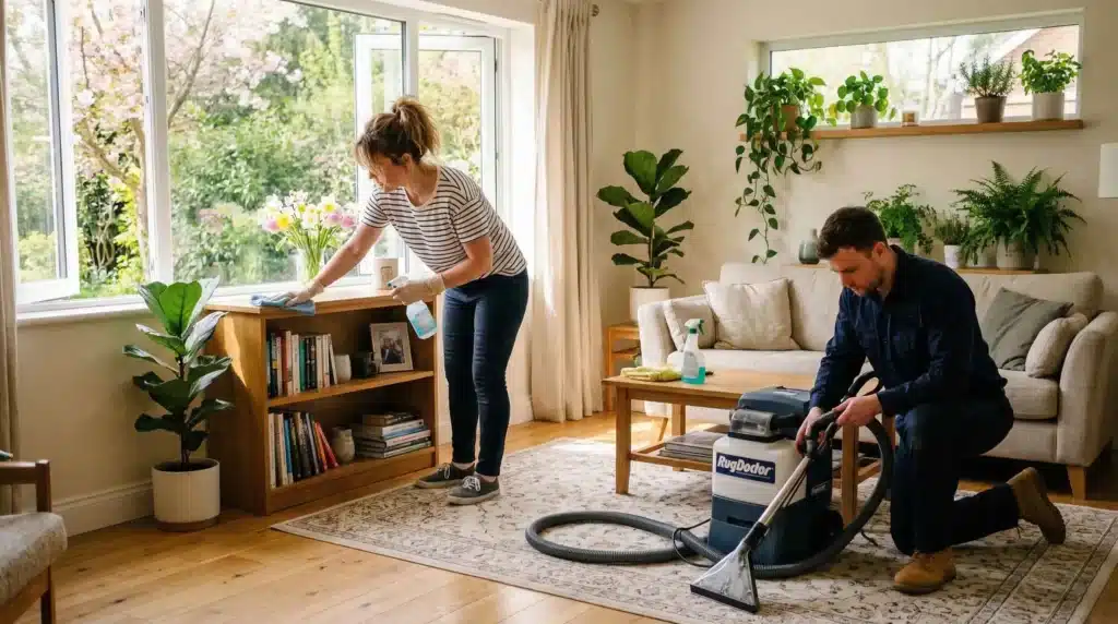 8. Spring Carpet Cleaning Checklist for a Healthier Home