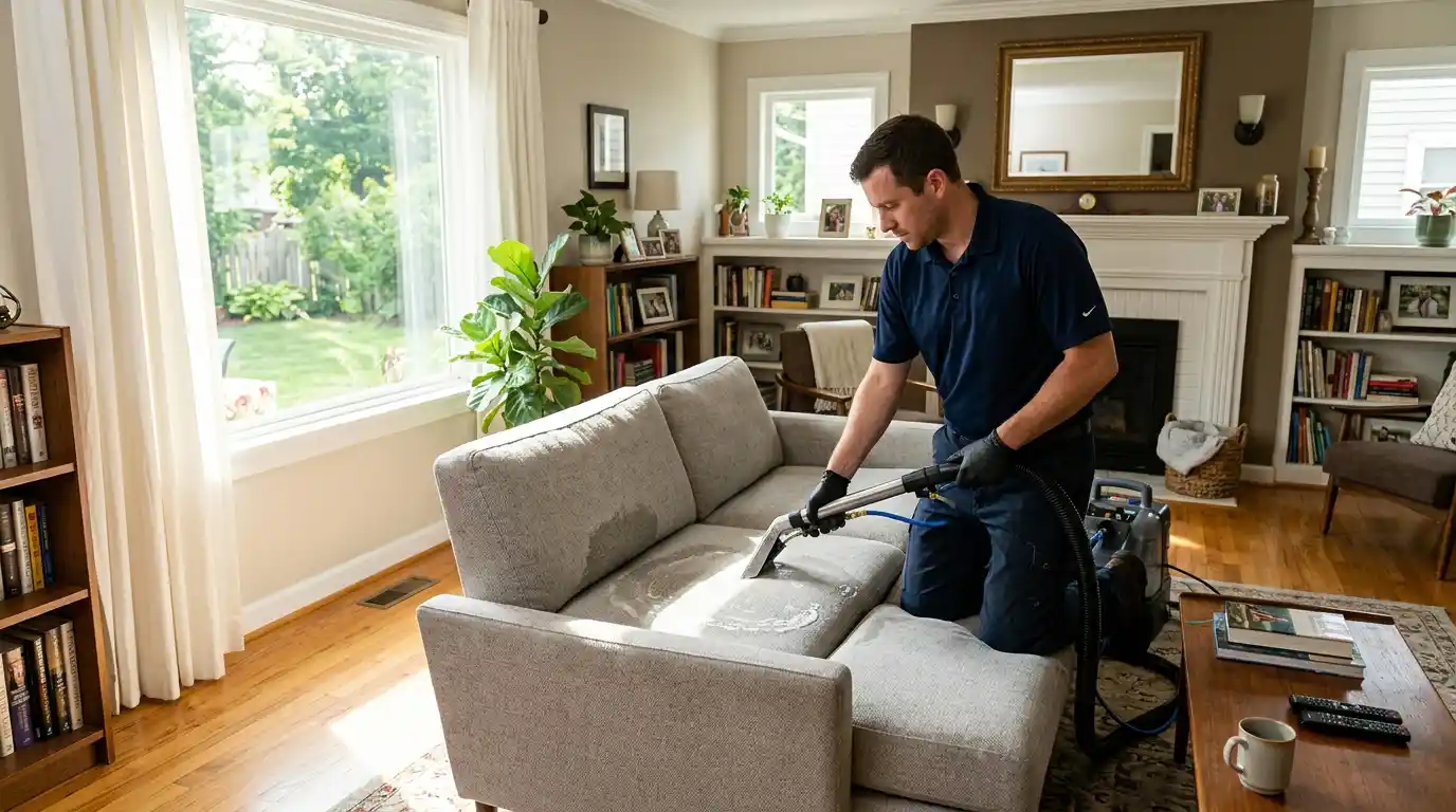4️⃣ The Early-Summer Humidity Problem Why Carpets and Upholstery Start Smelling Musty