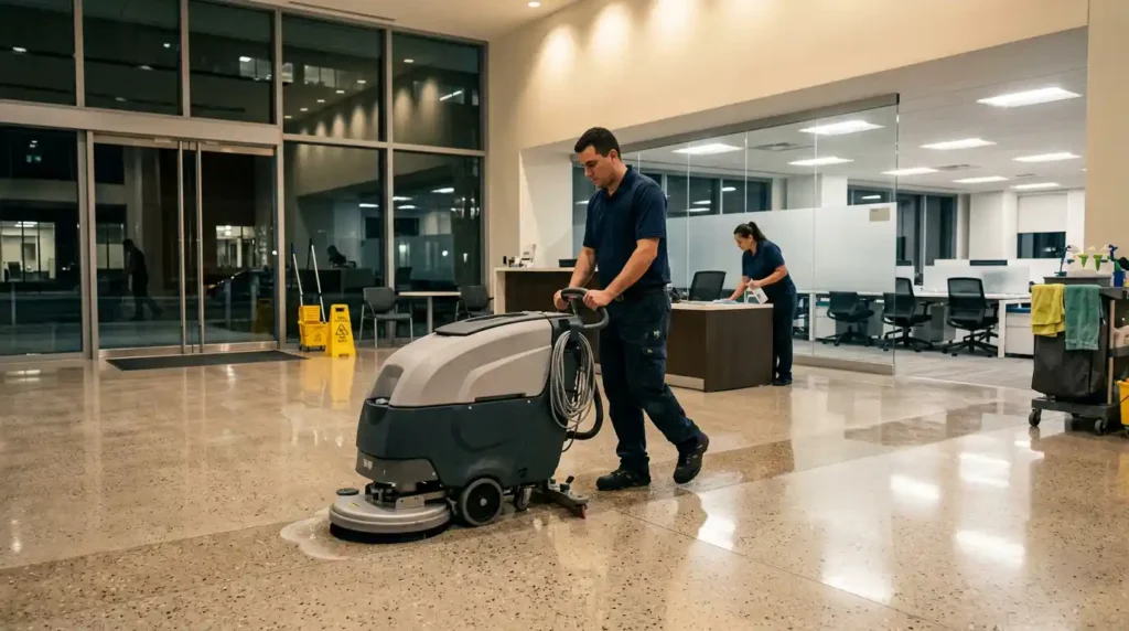 🔟 Commercial Summer Prep After-Hours Carpet and Floor Cleaning for Offices, Clinics, and Retail Spaces