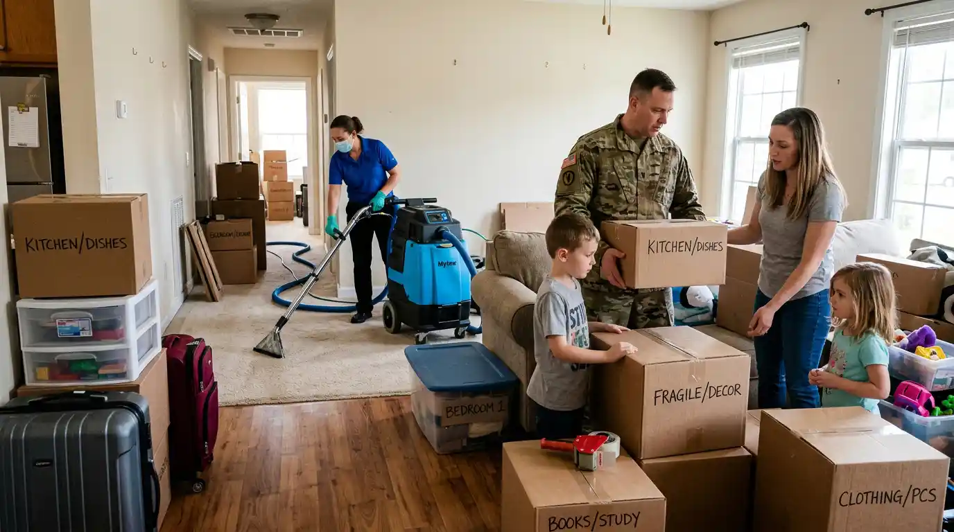 1️⃣ Peak PCS Season Is Here What to Clean Before a Fort Bragg Move-Out